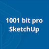 1001bit_SketchUp - Ohjelmistot.fi Logo reading '1001 bit pro SketchUp' on a blue background, likely a SketchUp resource or course badge