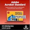 Adobe Acrobat Standard for Individual Win&Mac (ML) ESD 1YR Subscription