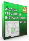 ArCADia Add-On Module: ELECTRICAL INSTALLATIONS PLUS 2 Win10/8/7 (UK) ESD