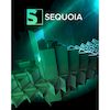 Boris-FX-Sequoia-box - Ohjelmistot.fi Sequoia logo on a teal-green geometric abstract background with faceted shapes.