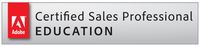 We employ Adobe Certified Sales Professionals